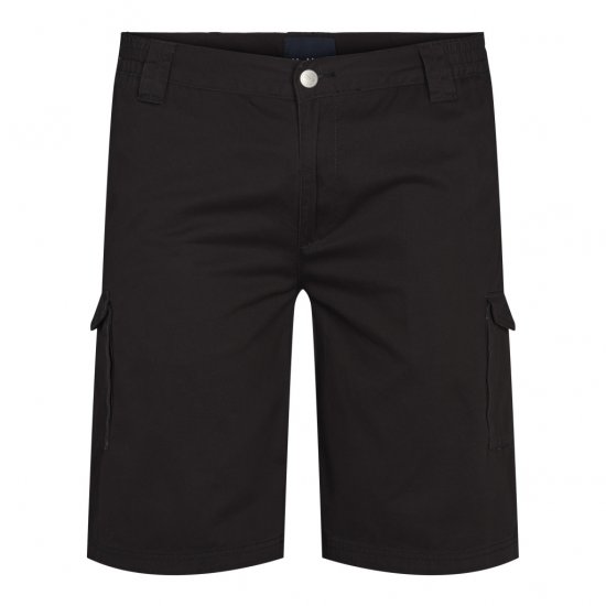 North Latitude Cargo Shorts Black - Shorts - Shorts hommes grande taille