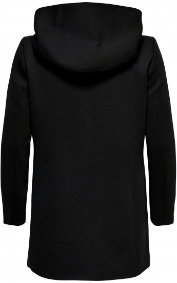 Only Carmakoma Sedona Light Coat Black - Manteaux d’hiver - 