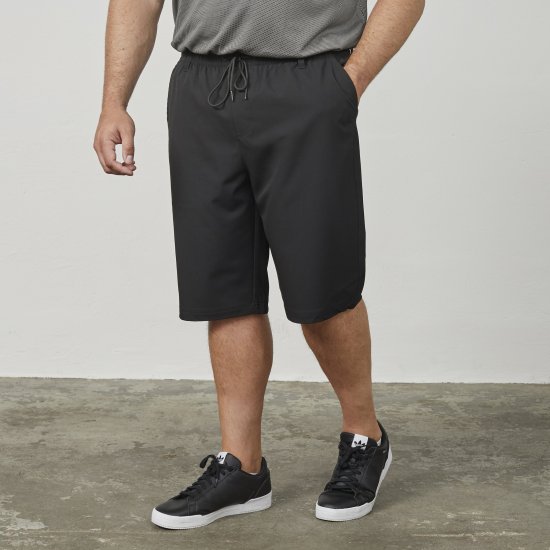 North Latitude 61146 Short Classique Coupe Confort Noir - Pantalons/shorts de survêtement - Survêtement/jogging grandes tailles