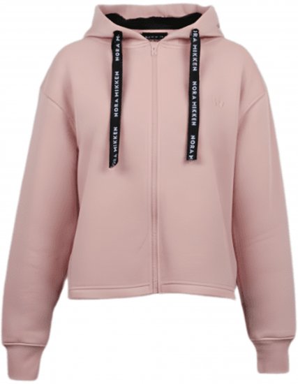 Nora Mikken GERTRUD Cropped Hoodie Pink - Sweatshirts & hoodies - 