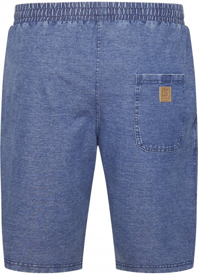 North Latitude 61333 Short En Denim Jog Bleu Indigo - Shorts - Shorts hommes grande taille