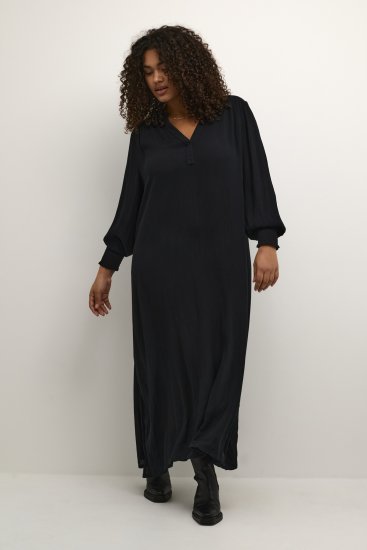 Kaffe Curve Miriam Ami Robe Noir profond - Robes - 