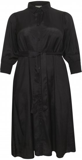 Kaffe Curve Emina Oline Robe Noir profond - Robes - 