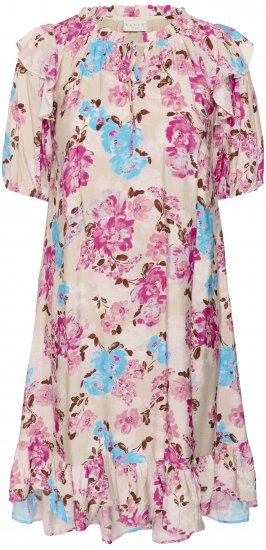 Kaffe Curve Hayley Dress Multi Color Flower - Robes midi - 
