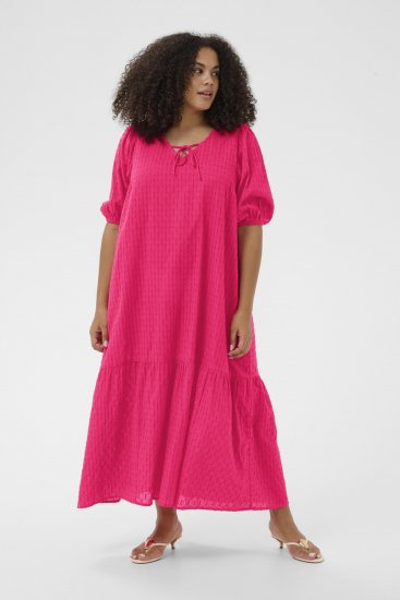 Kaffe Curve Thea Dress Beetroot Purple - Robes - 