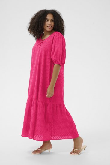 Kaffe Curve Thea Dress Beetroot Purple - Robes - 