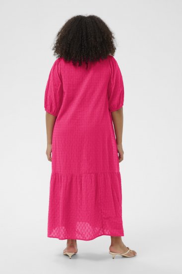 Kaffe Curve Thea Dress Beetroot Purple - Robes - 