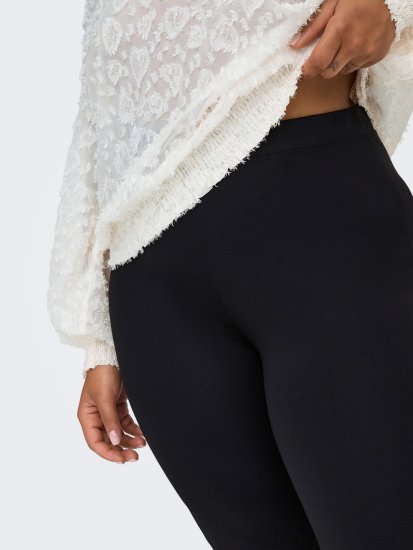 Only Carmakoma Pever Flared Pants Black - Pantalons - 