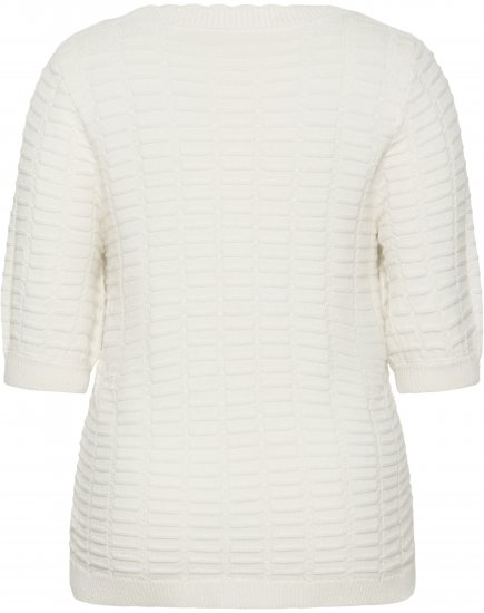 Kaffe Curve Lotia Pullover Chalk - Pulls en maille - 