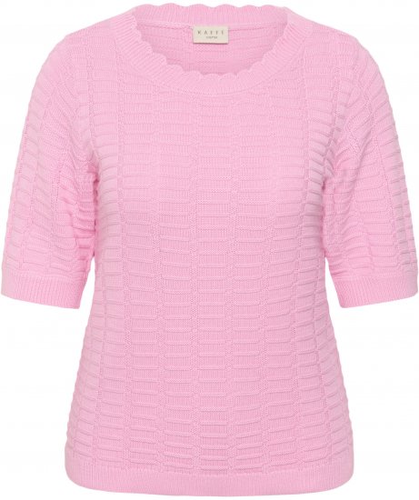 Kaffe Curve Lotia Pullover Pink Frosting - Pulls en maille - 