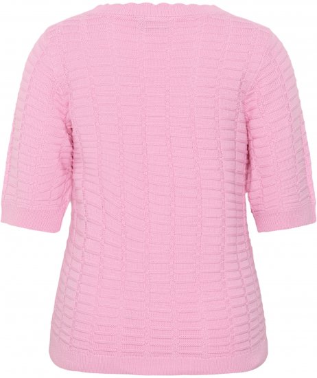 Kaffe Curve Lotia Pullover Pink Frosting - Pulls en maille - 