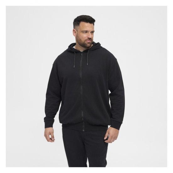 North Latitude Full Zip Hoodie Black - Sweatshirts & hoodies - Sweatshirts/Hoodies grande taille homme