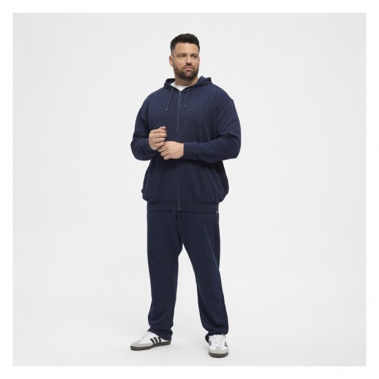 North Latitude Full Zip Hoodie Navy - Sweatshirts & hoodies - Sweatshirts/Hoodies grande taille homme