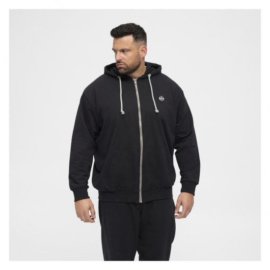 North Latitude Cardigan Hoodie Black - Sweatshirts & hoodies - Sweatshirts/Hoodies grande taille homme