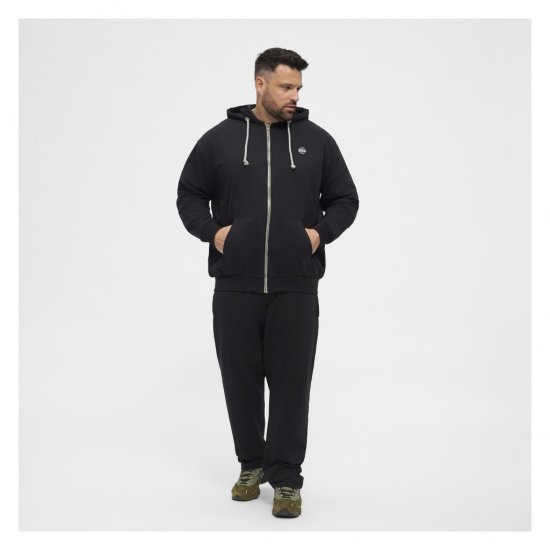 North Latitude Cardigan Hoodie Black - Sweatshirts & hoodies - Sweatshirts/Hoodies grande taille homme