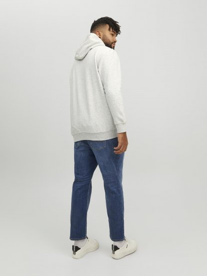 Jack & Jones Codyy Hoodie White - Sweatshirts & hoodies - Sweatshirts/Hoodies grande taille homme