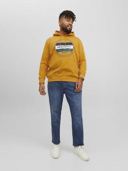 Jack & Jones Codyy Hoodie Yellow - Sweatshirts & hoodies - Sweatshirts/Hoodies grande taille homme