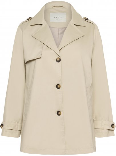 Kaffe Curve Tricia Veste Gris plume - Vestes & Manteaux - 