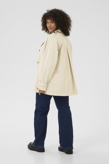 Kaffe Curve Tricia Veste Gris plume - Vestes & Manteaux - 