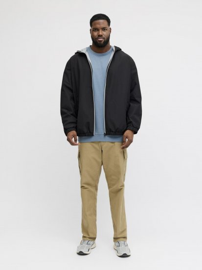 Jack & Jones Jake Light Jacket Black - Vestes - Vestes homme grandes tailles