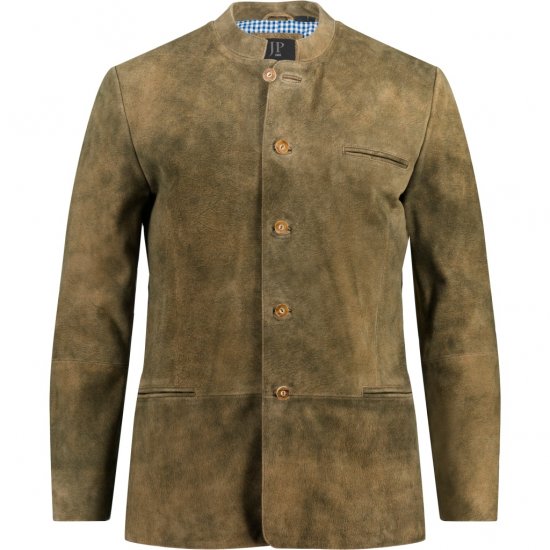JP1880 Traditional Jacket Janker Goat Suede Brown - Tenues de fête - Tenues de fête – Pour célébrer avec style et confort
