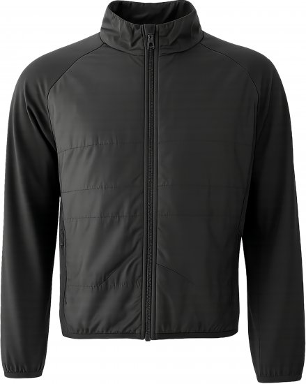 Dobsom Hybrid Veste Noire - Sport & outdoor - Vêtements de sport grande taille 