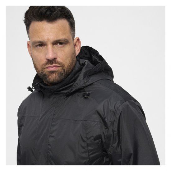 North Latitude Rain Jacket Black - Sport & outdoor - Vêtements de sport grande taille 