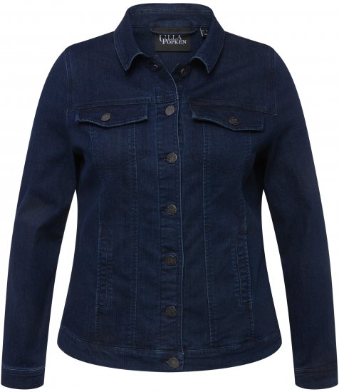 Ulla Popken Denim Jacket Blue Denim - Vestes - 