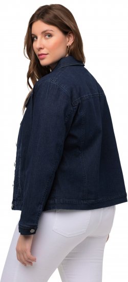Ulla Popken Denim Jacket Blue Denim - Vestes - 