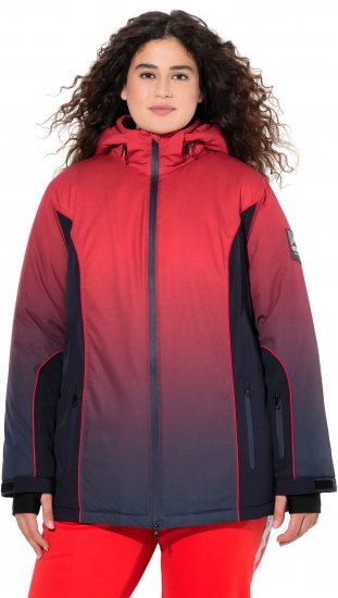 Ulla Popken Gradient Triple-Function Performance Ski Jacket Navy - Vestes - 