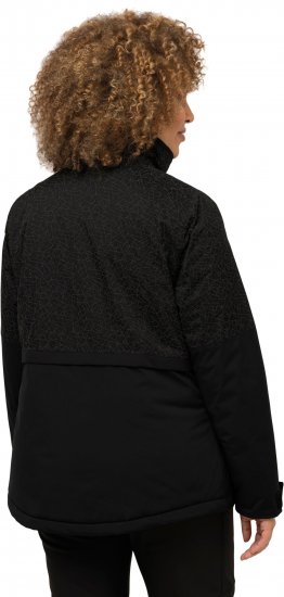 Ulla Popken HYPRAR Waterproof Running Jacket Black - Vestes - 