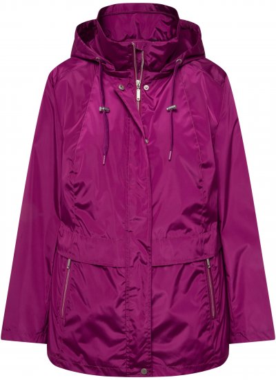 Ulla Popken HYPRAR Water-Repellent Windbreaker Berry - Vestes - 