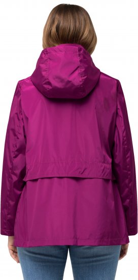 Ulla Popken HYPRAR Water-Repellent Windbreaker Berry - Vestes - 
