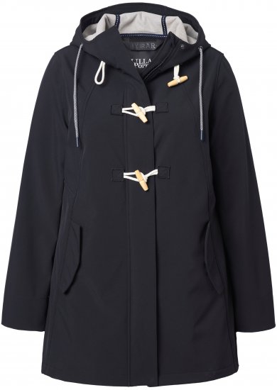 Ulla Popken HYPRAR Water-Repellent Softshell Jacket Black - Vestes - 
