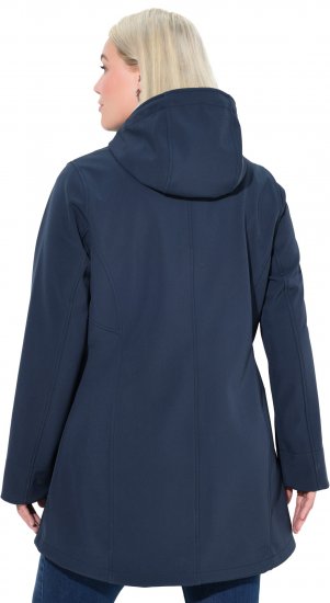 Ulla Popken HYPRAR Water-Repellent Softshell Jacket Navy - Vestes - 