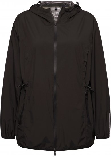 Ulla Popken Lightweight Rain Jacket Black - Vestes - 