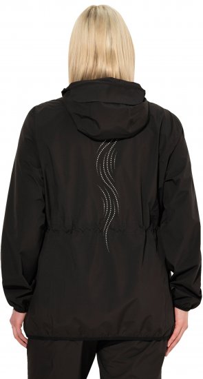 Ulla Popken Lightweight Rain Jacket Black - Vestes - 