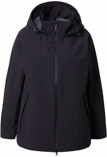 Ulla Popken Triple Function Performance Jacket Black - Vestes - 