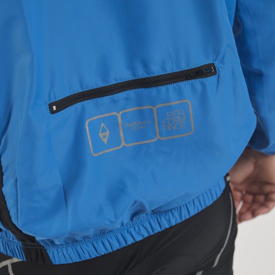 North Latitude Sport Wind Jacket Cobolt Blue TALL - Sport & outdoor - Vêtements de sport grande taille 