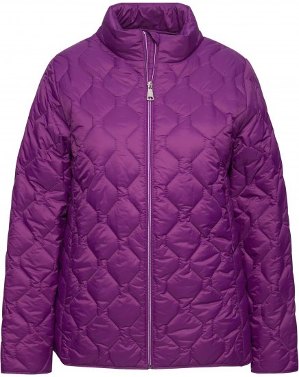 Ulla Popken HYPRAR Lightweight Quilted Water-Repellent Jacket Purple - Vestes - 