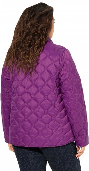 Ulla Popken HYPRAR Lightweight Quilted Water-Repellent Jacket Purple - Vestes - 
