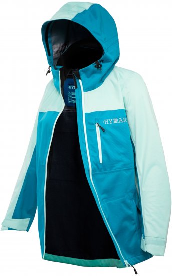 Ulla Popken HYPRAR Lightweight Triple Function Jacket Turquoise - Vestes - 