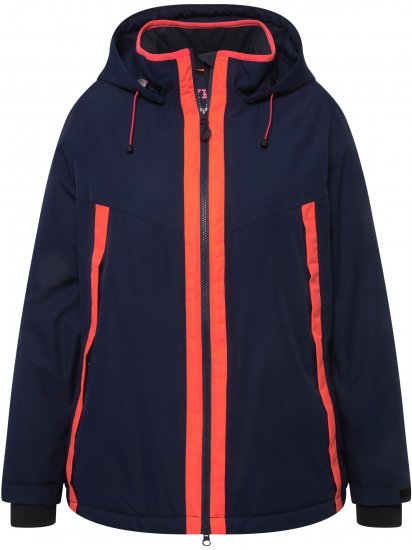 Ulla Popken HYPRAR Waterproof Triple Function Jacket Navy - Vestes - 