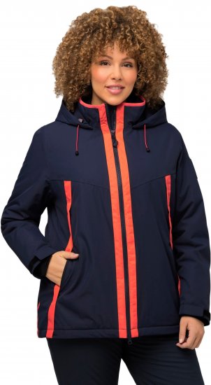 Ulla Popken HYPRAR Waterproof Triple Function Jacket Navy - Vestes - 