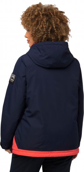 Ulla Popken HYPRAR Waterproof Triple Function Jacket Navy - Vestes - 