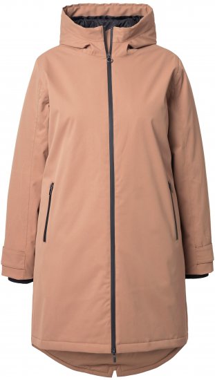 Ulla Popken HYPRAR Triple-Function Longline Jacket Camel - Vestes - 