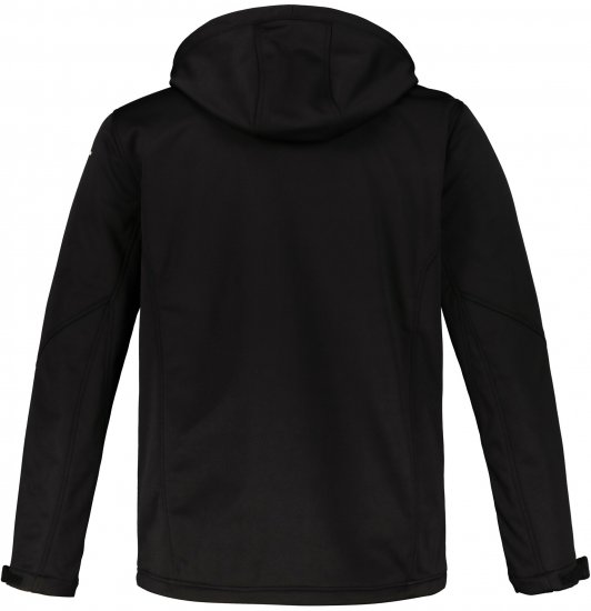 JP1880 Jacket Fleece Lined Softshell Black - Vestes - Vestes homme grandes tailles