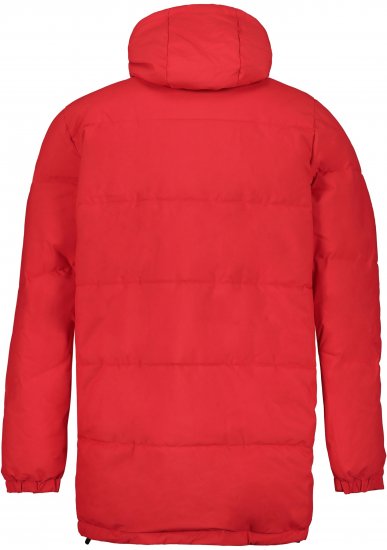 JAY-PI Warm Quilted Parka Dual Function Windproof and Water Repellent Red - Vestes - Vestes homme grandes tailles