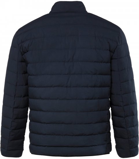 JP1880 Jacket Quilted Stand-up Collar Navy - Vestes - Vestes homme grandes tailles
