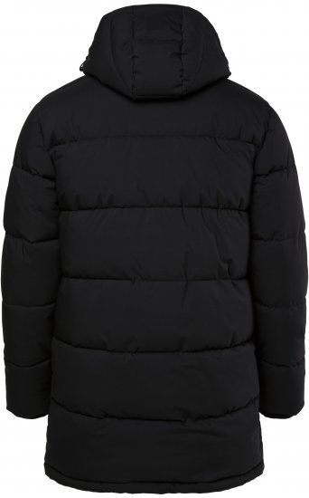 JP1880 Quilted Parka with Multiple Pockets Black - Vestes - Vestes homme grandes tailles